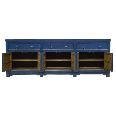 Classic Home Amherst 3Dwr 6Dr Sideboard Royal Blue Model 52004549