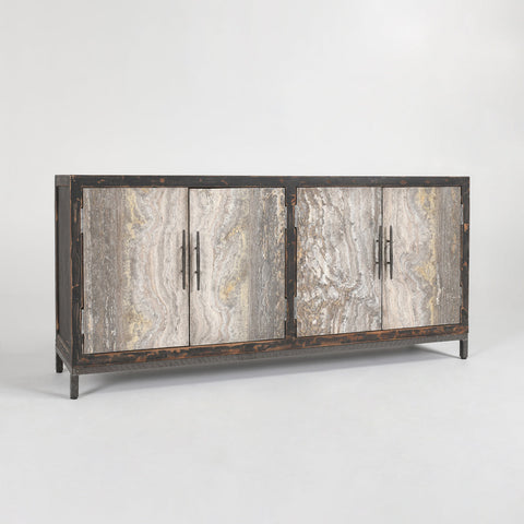 Classic Home Lisbon 4Dr Sideboard Black Model 52004553