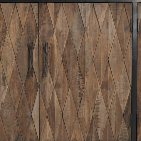 Classic Home Anton 4Dr Sideboard Dark Model 52004599