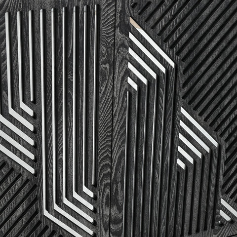 Classic Home Luther 4Dr Sideboard Black Model 52004645