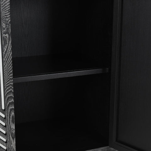 Classic Home Luther 4Dr Sideboard Black Model 52004645