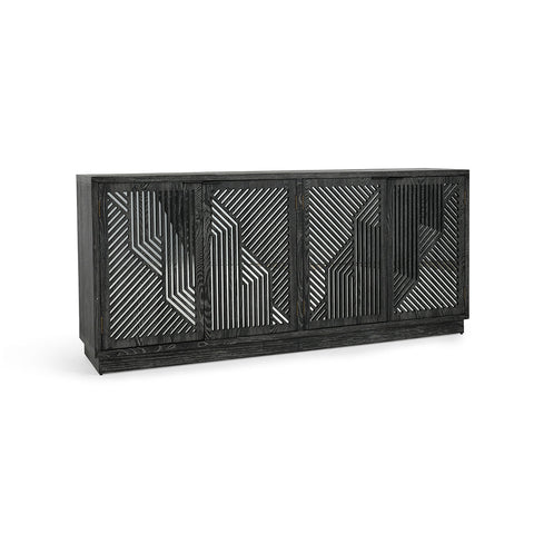 Classic Home Luther 4Dr Sideboard Black Model 52004645