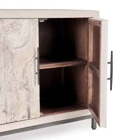 Classic Home Lisbon 4Dr Sideboard White Model 52004655