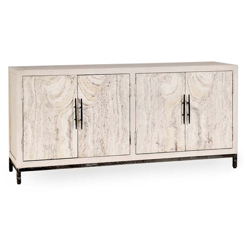 Classic Home Lisbon 4Dr Sideboard White Model 52004655