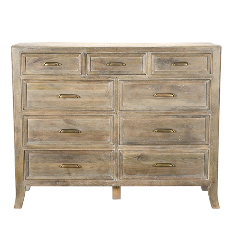 Classic Home Francesca 9Dwr Dresser Vintage Taupe Model 52010328