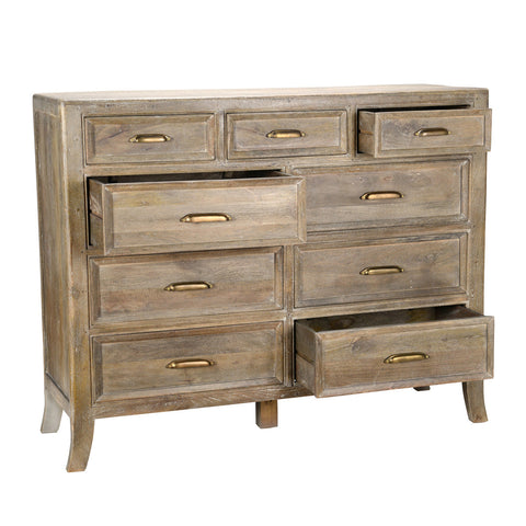 Classic Home Francesca 9Dwr Dresser Vintage Taupe Model 52010328