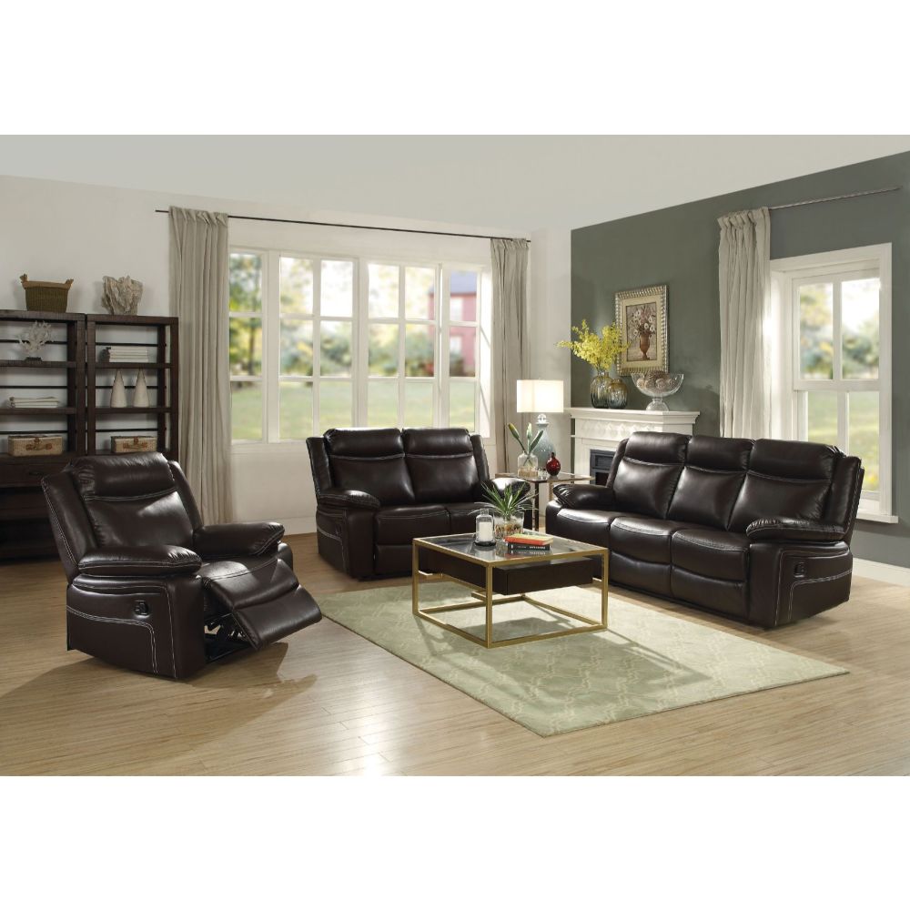 ACME Corra Espresso PU Corra Sofa Model 52050