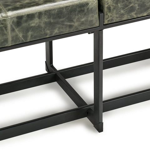 Classic Home Calvin Narrow Bench Forest Green Model 53001934