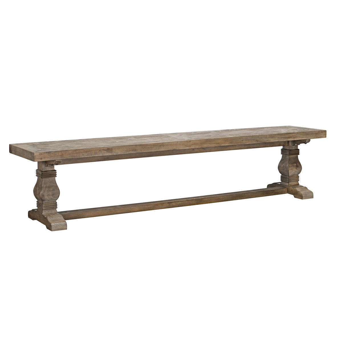 Classic Home Caleb 83" Bench Distressed Brown Model 53003801