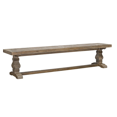Classic Home Caleb 83" Bench Distressed Brown Model 53003801
