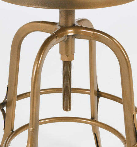 Classic Home Peralta 24" Counter Stool Brass Model 53003909