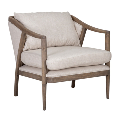 Classic Home Scarlett Accent Chair Natural Model 53003948