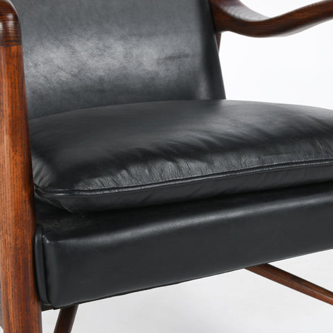 Classic Home Kiannah Club Chair Black Model 53003995