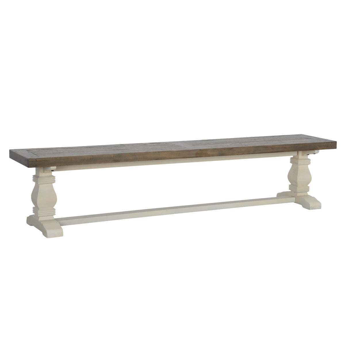 Classic Home Caleb 83" Bench Lark Brown/Classic Ivory Model 53004040