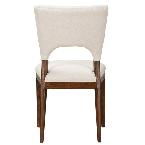 Classic Home Mitchel Upholstered Dining Chair Natural Model 53004136