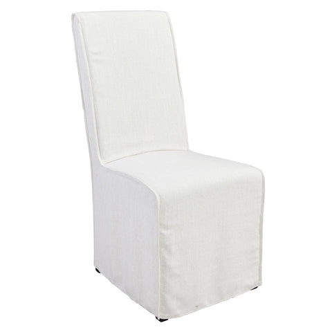 Classic Home Jordan Upholstered Dining Chair White Model 53004266