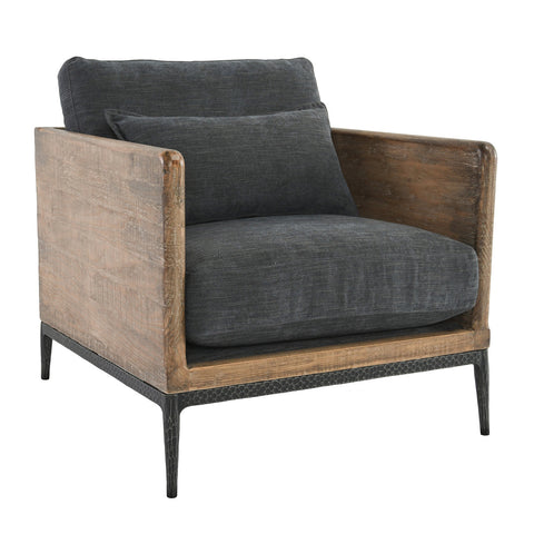 Classic Home Renfrow Accent Chair Navy Model 53004346