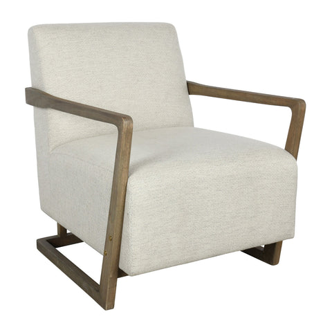 Classic Home Conley Accent Chair Pearl White Model 53004383