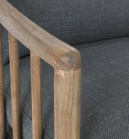 Classic Home Maurice Accent Chair Charcoal Model 53004520