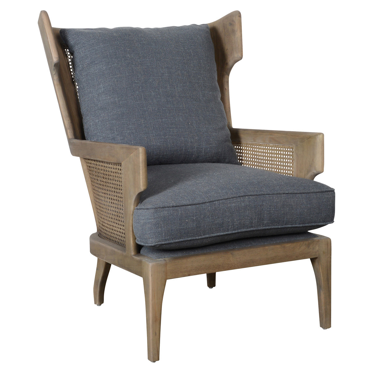 Classic Home Lawrence Rattan Accent Chair Charcoal Model 53004536