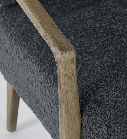 Classic Home Felipe Accent Chair Dark Blue Model 53004552