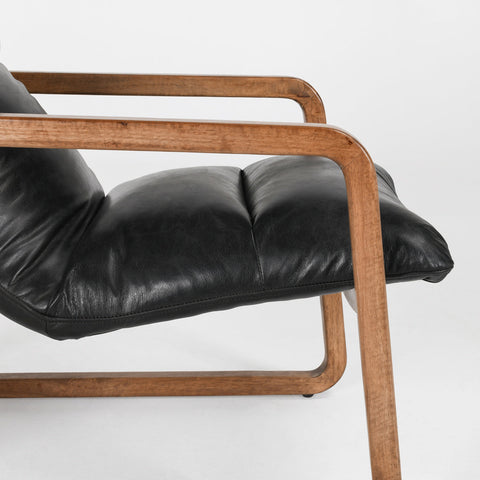 Classic Home Atticus Accent Chair Black Model 53004588