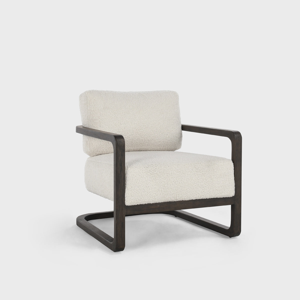 Classic Home Pierce Accent Chair White Sherpa Model 53004624