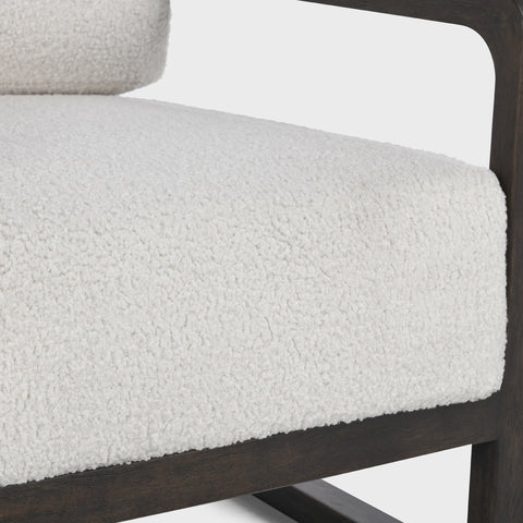 Classic Home Pierce Accent Chair White Sherpa Model 53004624