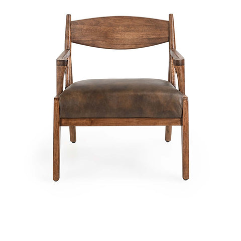 Classic Home Kennedy Accent Chair Brown Model 53004682