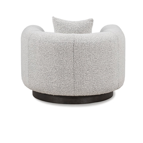 Classic Home Sierra Accent Chair Gray Boucle Model 53004702