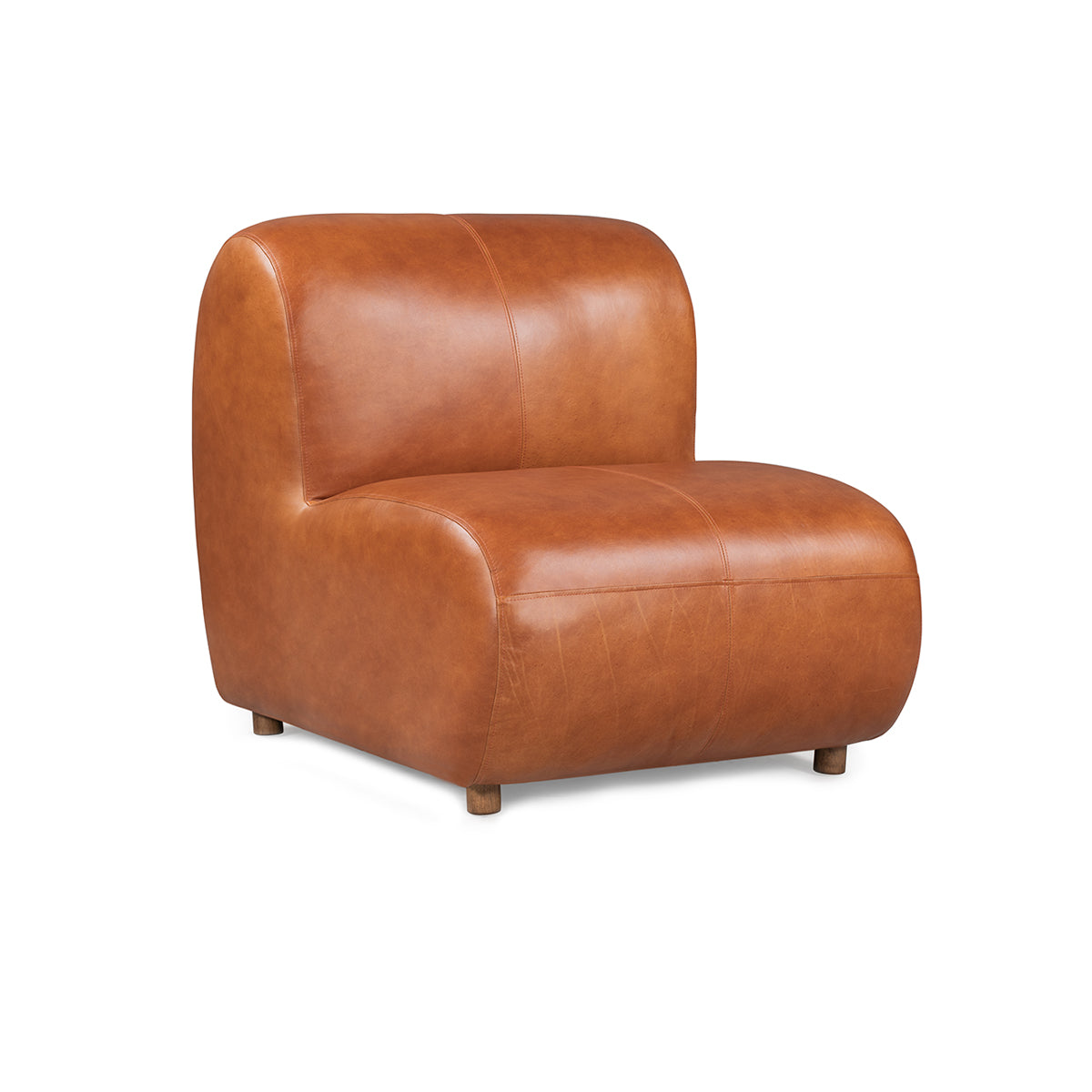 Classic Home Arcadia Accent Chair Tan Leather Model 53004706