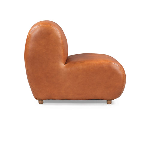 Classic Home Arcadia Accent Chair Tan Leather Model 53004706