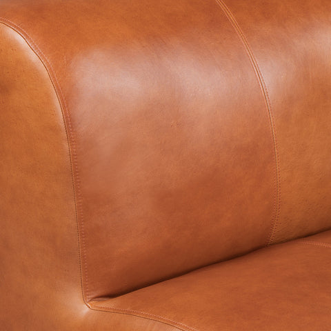 Classic Home Arcadia Accent Chair Tan Leather Model 53004706