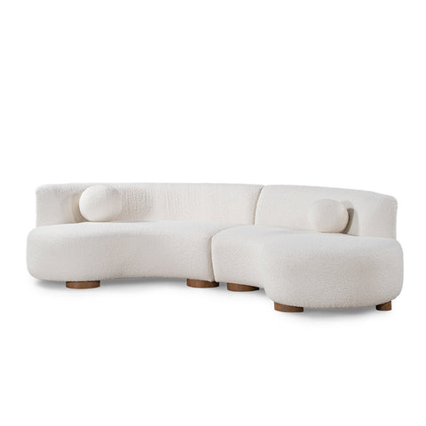 Classic Home Octavia Sectional Ivory Model 53004717