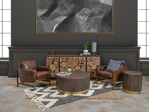 Classic Home Chazzie Club Chair Brown Model 53004860