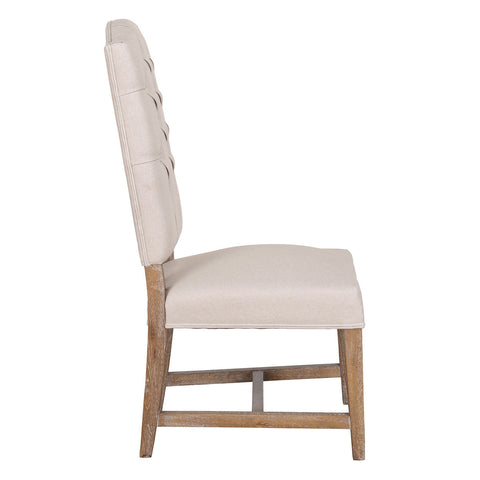 Classic Home Ava Upholstered Dining Chair Beige Model 53005029