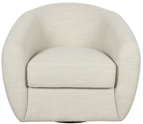 Classic Home Dominic Swivel Accent Chair Ivory Model 53005168
