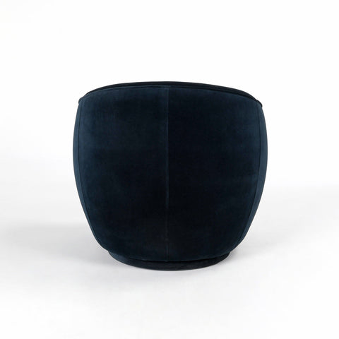 Classic Home Harper Swivel Accent Chair Midnight Blue Model 53005244