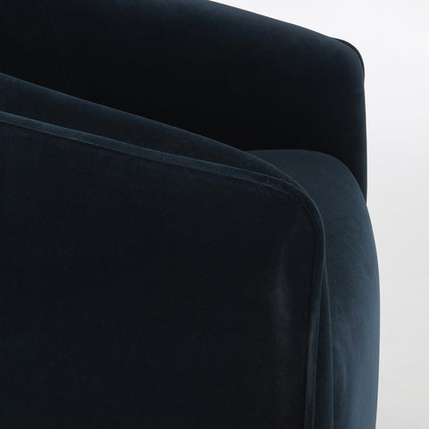 Classic Home Harper Swivel Accent Chair Midnight Blue Model 53005244