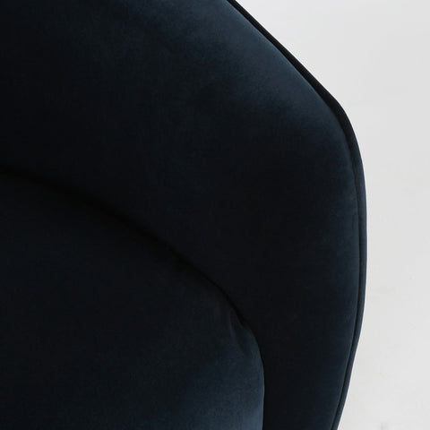 Classic Home Harper Swivel Accent Chair Midnight Blue Model 53005244