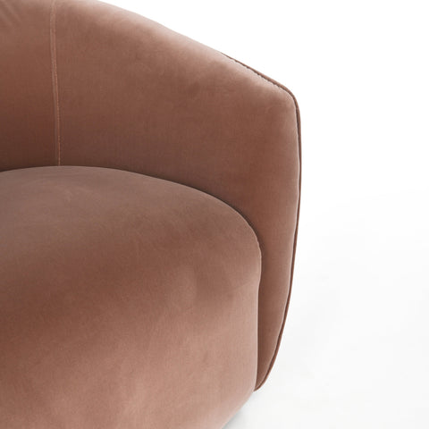 Classic Home Harper Swivel Accent Chair Rose Gold Model 53005258