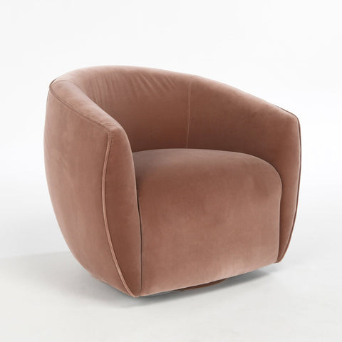 Classic Home Harper Swivel Accent Chair Rose Gold Model 53005258