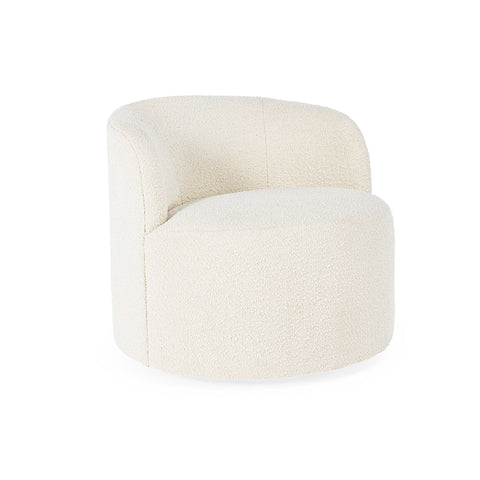 Classic Home Polly Swivel Accent Chair Ivory Model 53005429