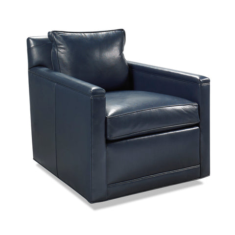 Classic Home Clark Swivel Accent Chair Mx Indigo Model 53007522