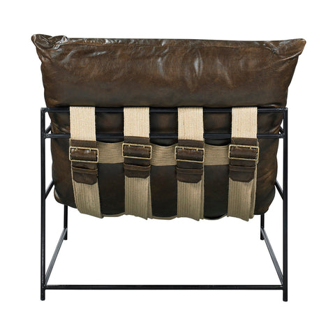 Classic Home Palermo Accent Chair Mx Chestnut Model 53007527