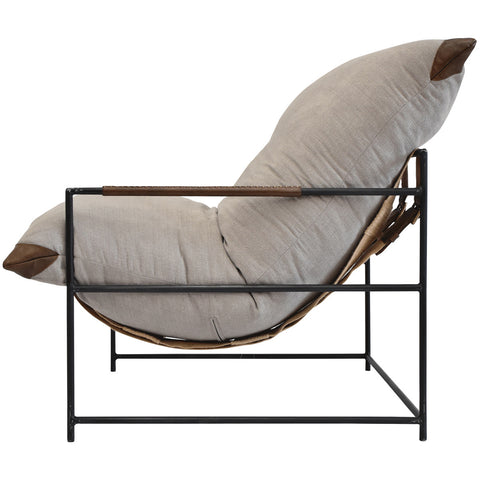 Classic Home Palermo Accent Chair Mx Natural Model 53007528