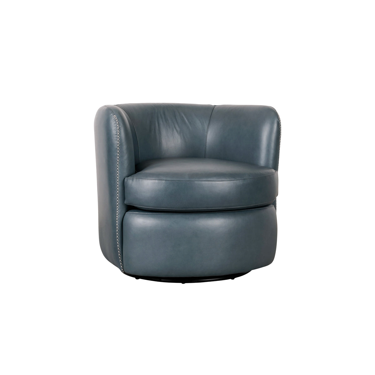 Classic Home Bronson Swivel Accent Chair Mx Blue Model 53007584