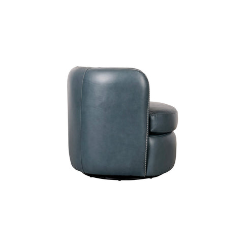 Classic Home Bronson Swivel Accent Chair Mx Blue Model 53007584