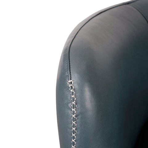 Classic Home Bronson Swivel Accent Chair Mx Blue Model 53007584