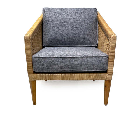 Classic Home Kaitlin Accent Chair Natural/Blue Model 53007624